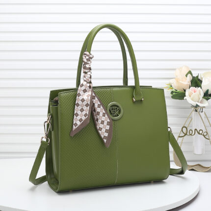 Buy Women Green Satchel Bag Online | SKU: 66-7464-21-10-Metro Shoes